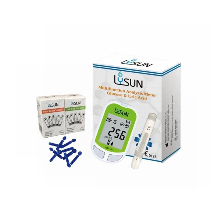 2 in 1 Machine High Precision Uric Acid Blood Glucose Analyzer