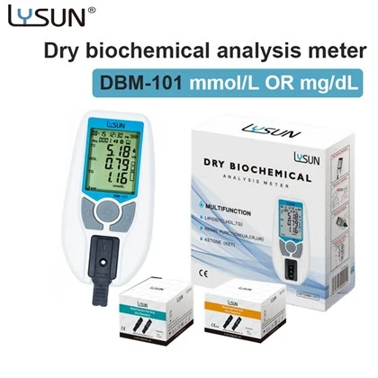 Poct Multi Function Lipid Triglycerides Dry Biochemical Analyzer מכונת בדיקת דם