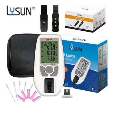 LPM-101 Blood Analysis Meter Medical Cholesterol Machine בדיקה מהירה